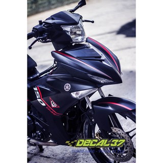 Tem Trùm Exciter 150 Matte Black