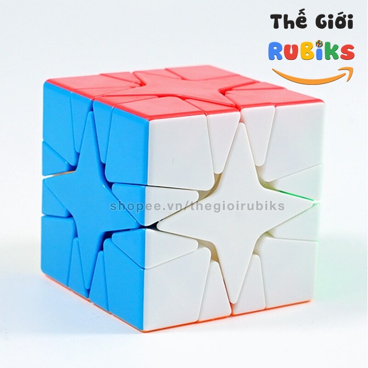 Rubik MoYu MeiLong Polaris Skewb Rubic Biến Thể 6 Mặt