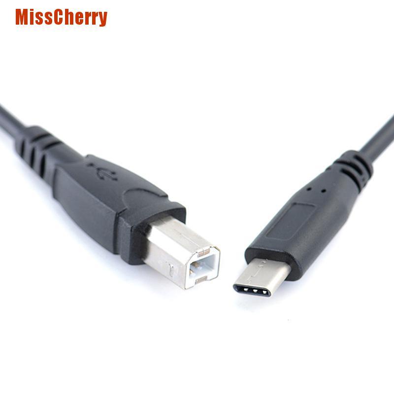 Dây Cáp Chuyển Đổi Từ Usb-C Type-C Sang Usb B Cho Điện Thoại / Máy In