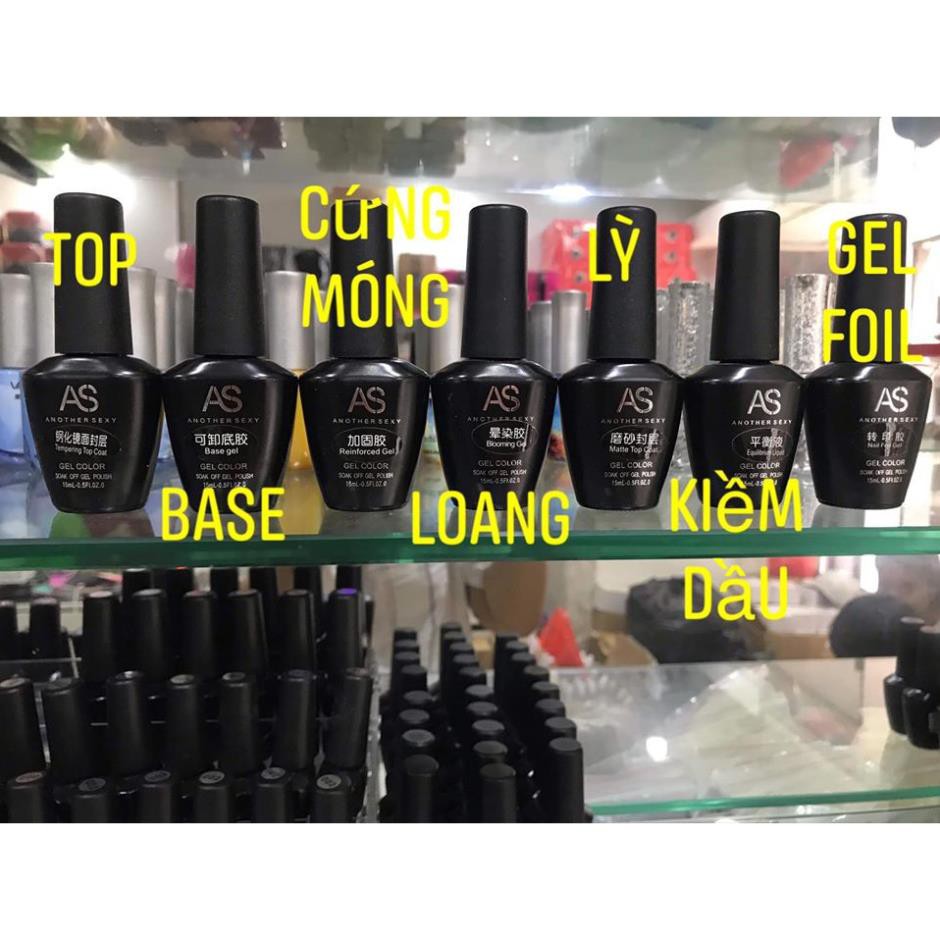Sơn AS vỏ đen Base - Top Các loại