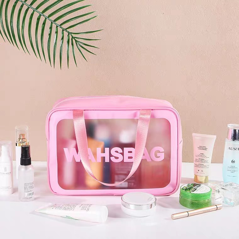 * CHỌN MÀU * Set 3 túi du lịch mini - bộ 3 túi trong suốt WashBag