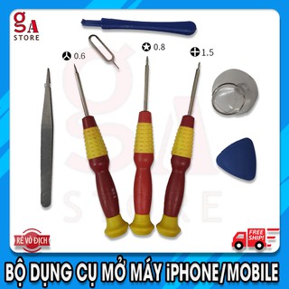 Bộ tô vít mở điện thoại iphone,thay pin điện thoại,sửa điện thoại 7 in 1,giá rẻ