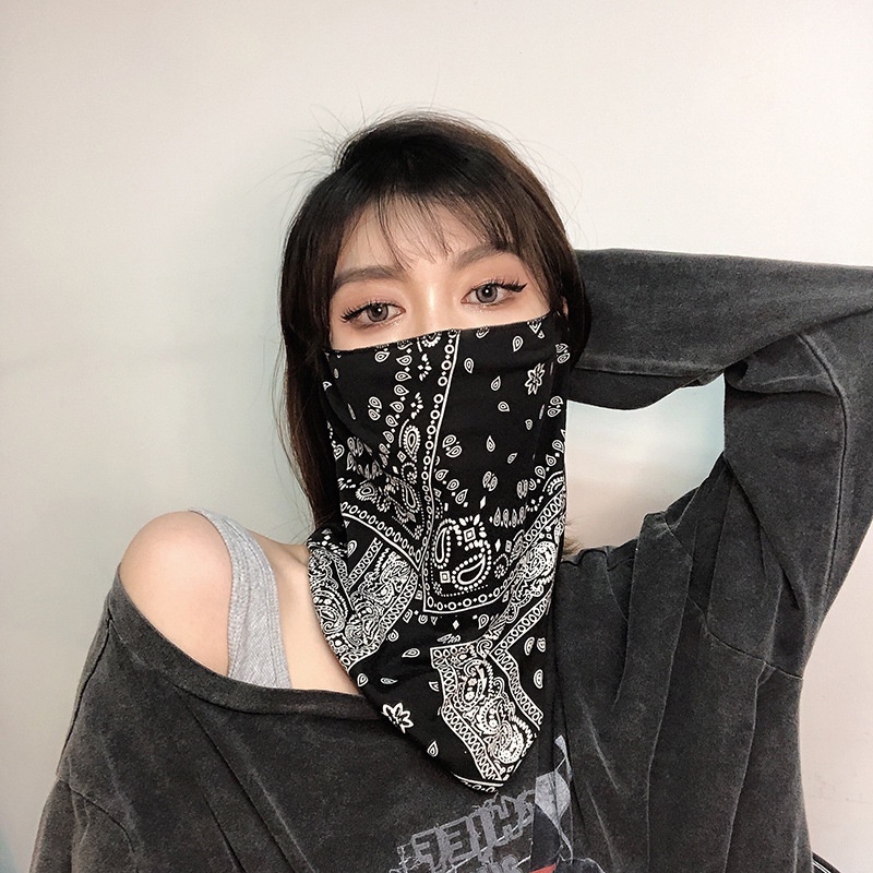 Khẩu trang/ Ống bao cánh tay/ Set thời trang Hàn thích hợp phái nữ