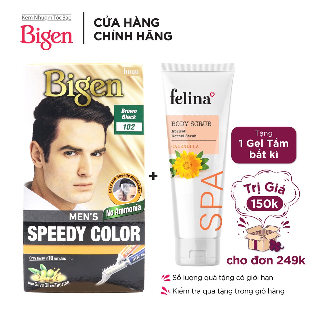 Thuốc Nhuộm Tóc Bigen Men's Speedy Color