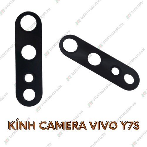 Mặt kính camera vivo y7s có sẵn keo dán