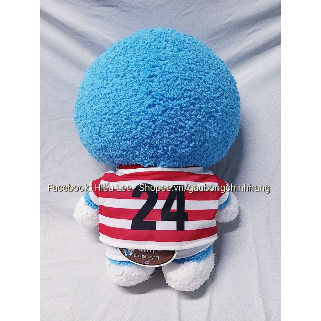 [ Toreba ] Bé Gấu Doraemon bóng chày, size 42cm, lông đẹp mịn, hàng xịn chính hãng Nhật Bản, mới 100%, full tem tag giấy