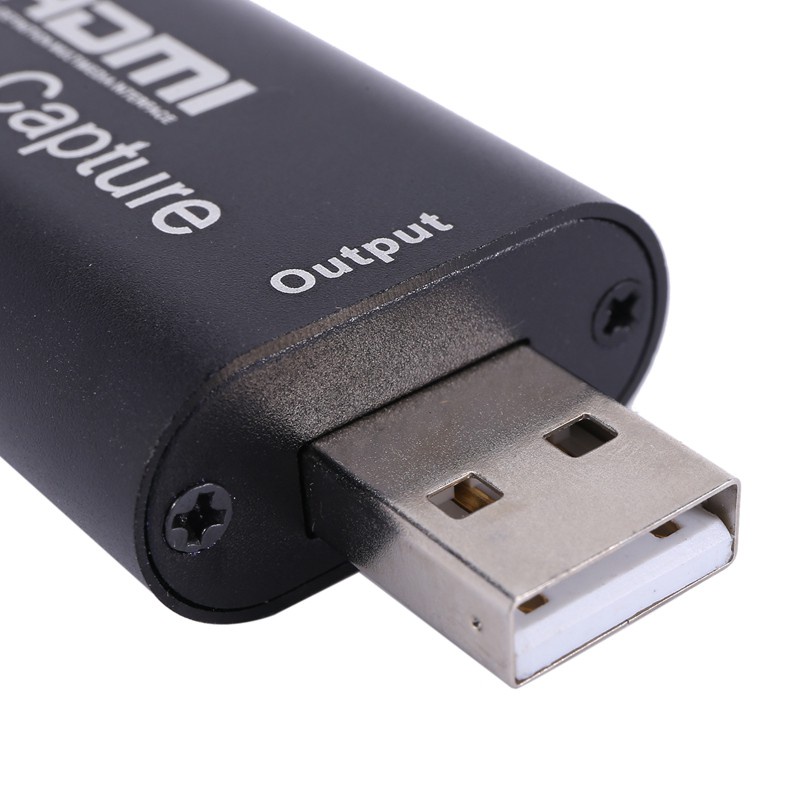 Audio Video Capture Cards HDMI to USB 2.0 1080P 4K Record Via DSLR