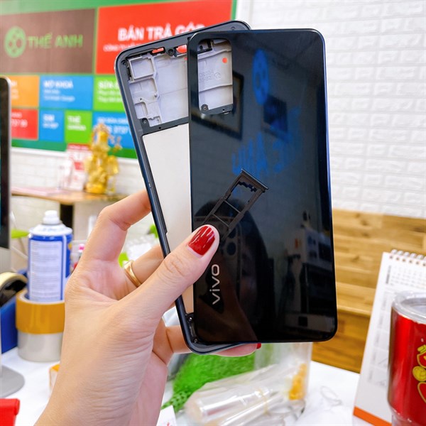 Vỏ bộ Vivo Y20 / Vivo Y20s đẹp chất lượng cao, như zin, hàng nấu máy