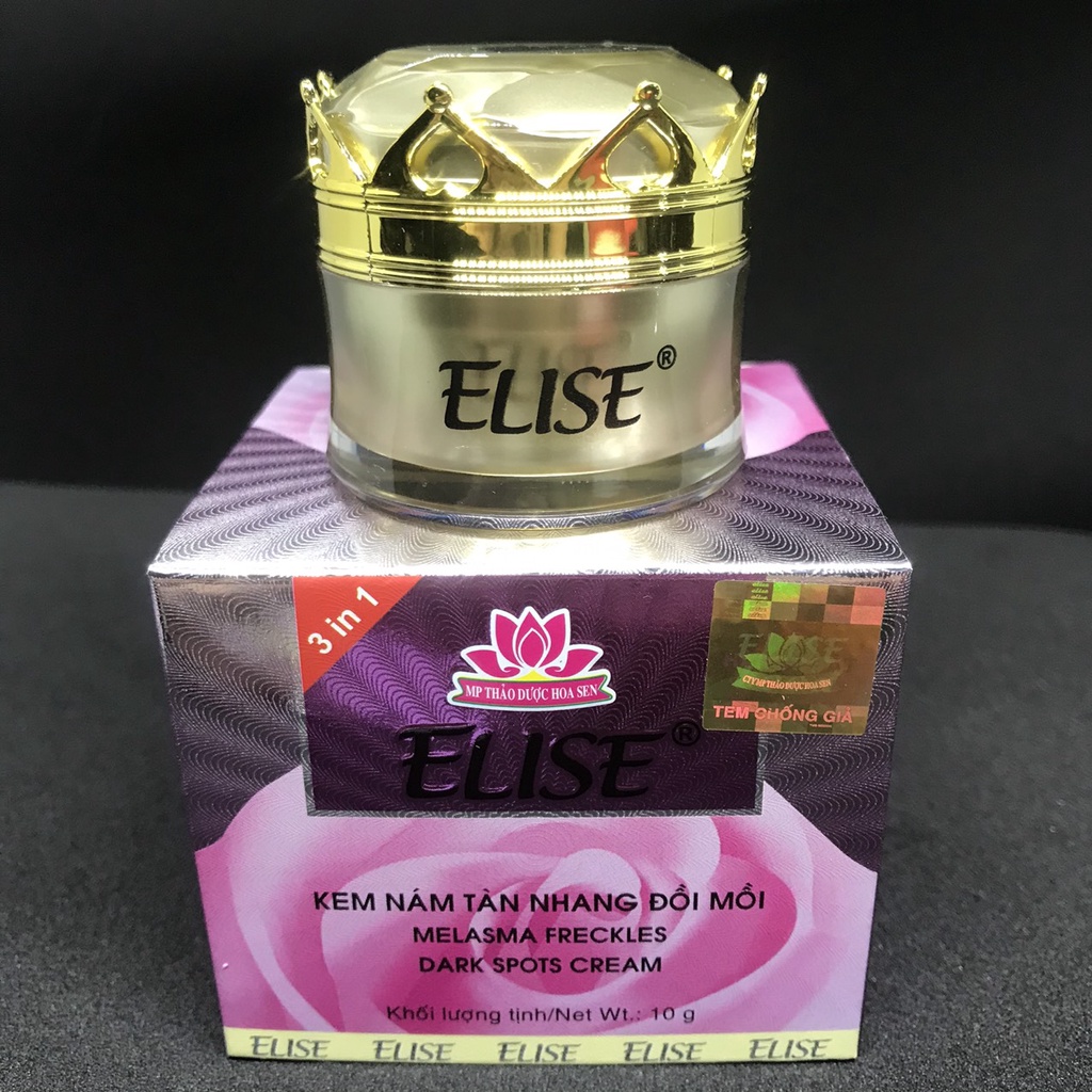 Kem Elise nám, tàn nhang, đồi mồi 10g, 15g, 20g
