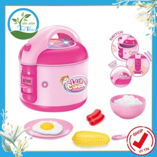 Đồ chơi nấu ăn nồi cơm điện Little Cook cho bé tập làm đầu bếp khéo léo
