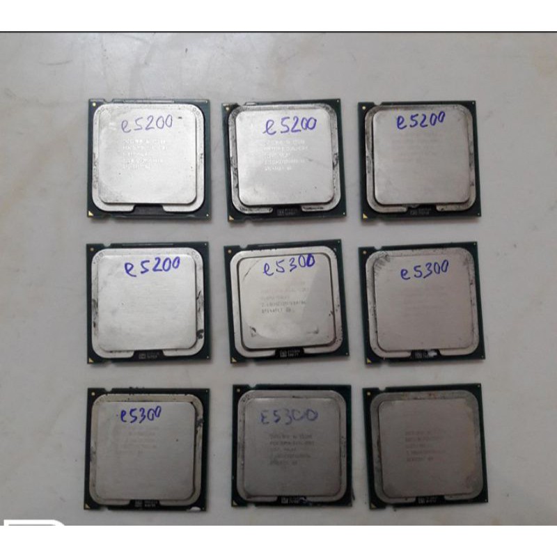 cpu e5300 Intel cho main g31, p31 ,p45, g41 ,p41 socket 775