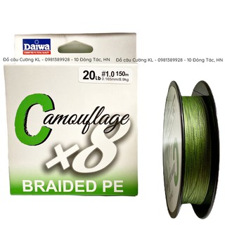 Dù Daiwa Braided PE Camouflage X8