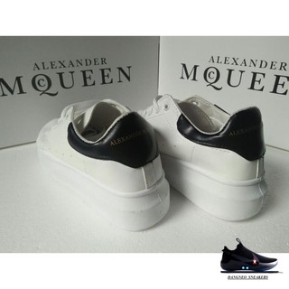 ⚡Giá rẻ⚡ Giày thể thao MC Queen gót da màu đen