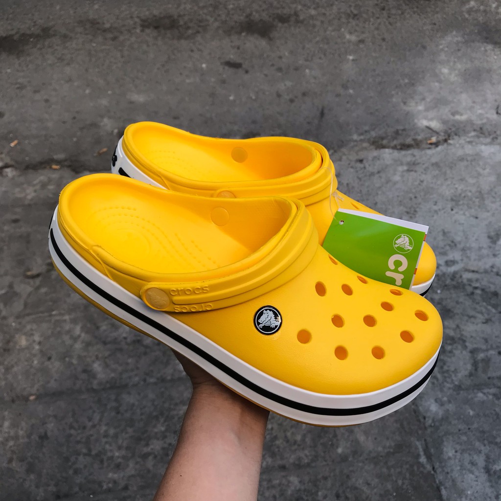 Dép Sục Cá Sấu Nam Nữ Thời Trang Tặng 6 Jibbizt + Hộp | BigBuy360 - bigbuy360.vn