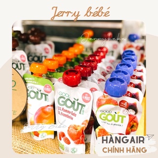 Hoa quả nghiền hữu cơ Goodgout hộp 4 túi