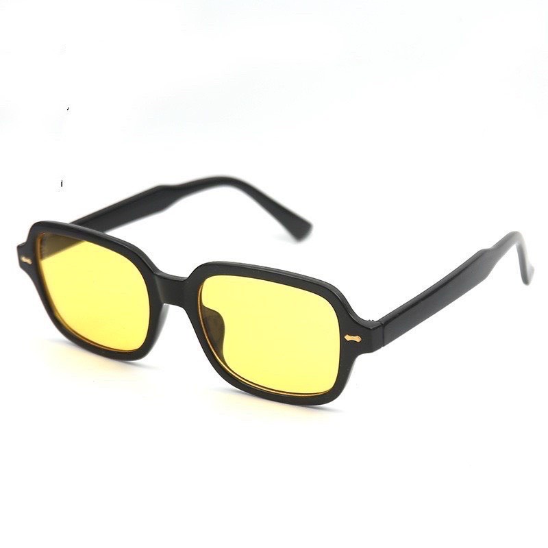 Mắt Kính Thời Trang Form Oval Sang cảnh thần tượng Đính Vạch 630 Thời Trang Cực Đẹp - Hata24h