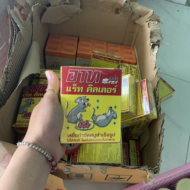 Viên Diệt Chuột ARS RAT KILLER Thái Lan. diệt chuột hiệu quả 80g