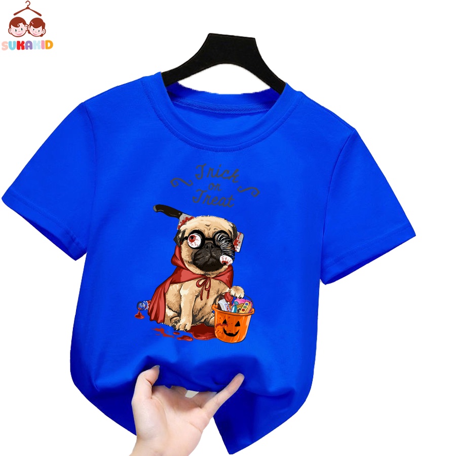 Áo thun trẻ em hình dog giỏ quà .áo cho bé từ 6kg-30kg.AL52.