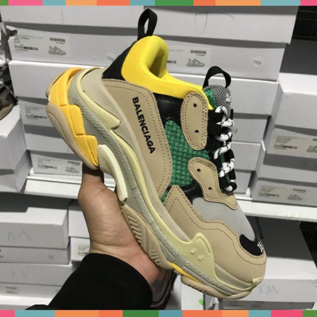 ] Giày BALEN xanh vàng đế tách cao cấp