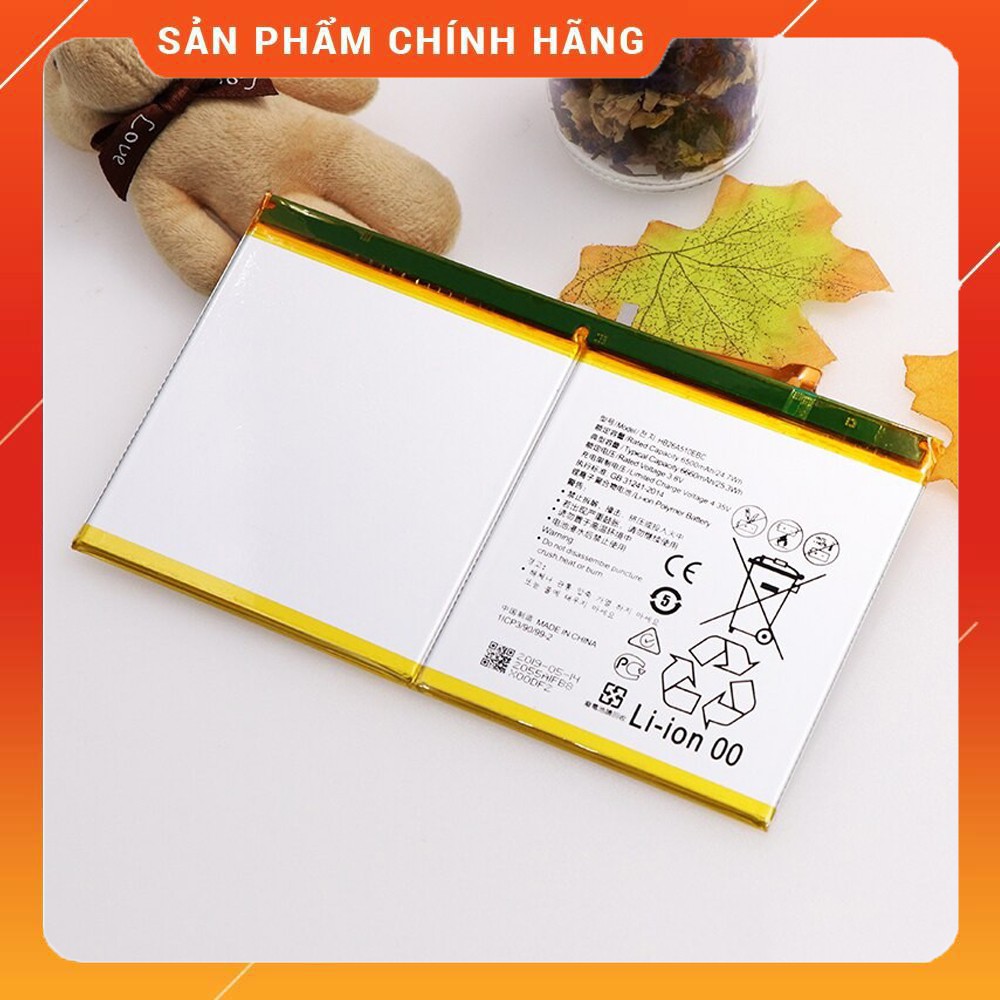Pin Huawei m3 lite 10 inch, bah-w09 dung lượng cao 6500mah zin chính hãng