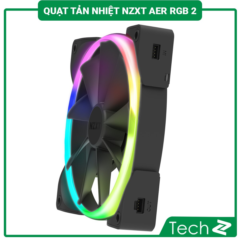 [CHÍNH HÃNH] Quạt Tản Nhiệt NZXT AER 2 RGB 120mm/140mm