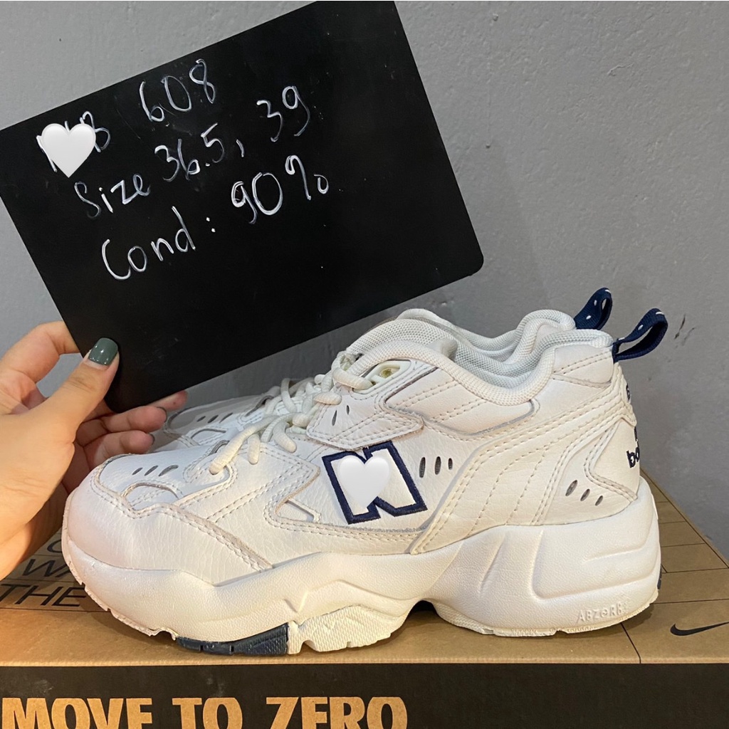 Giày đế độn 2hand, giày đế độn NB cao 4-5cm siêu xinh, tôn dáng