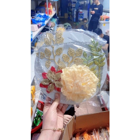 Bộ phụ kiện hoa làm cháp bánh,nước ngọt đầy đủ