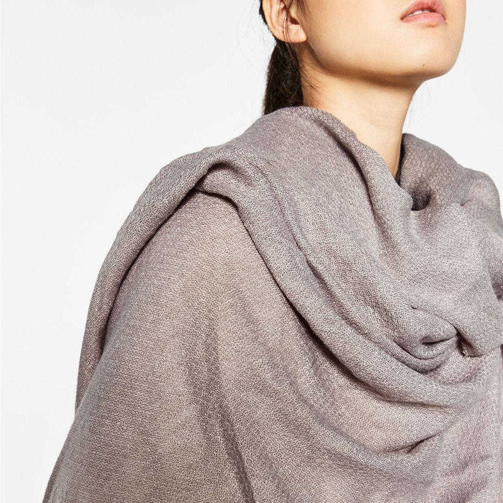 BORAG Khăn Choàng Cashmere Dài Ấm Áp Theo Phong Cách Mùa Đông Dành Cho Nữ