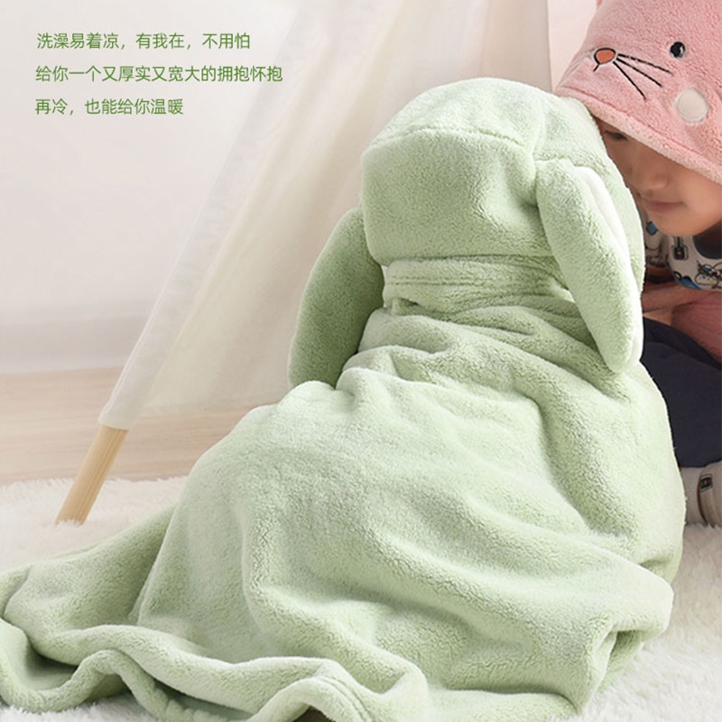 KHĂN CHOÀNG TẮM / ÁO CHOÀNG TẮM SIZE ĐẠI CHO BÉ