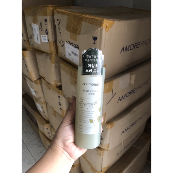 Toner Mamonde Pore Clean Toner diếp cá cho da dầu 250ml