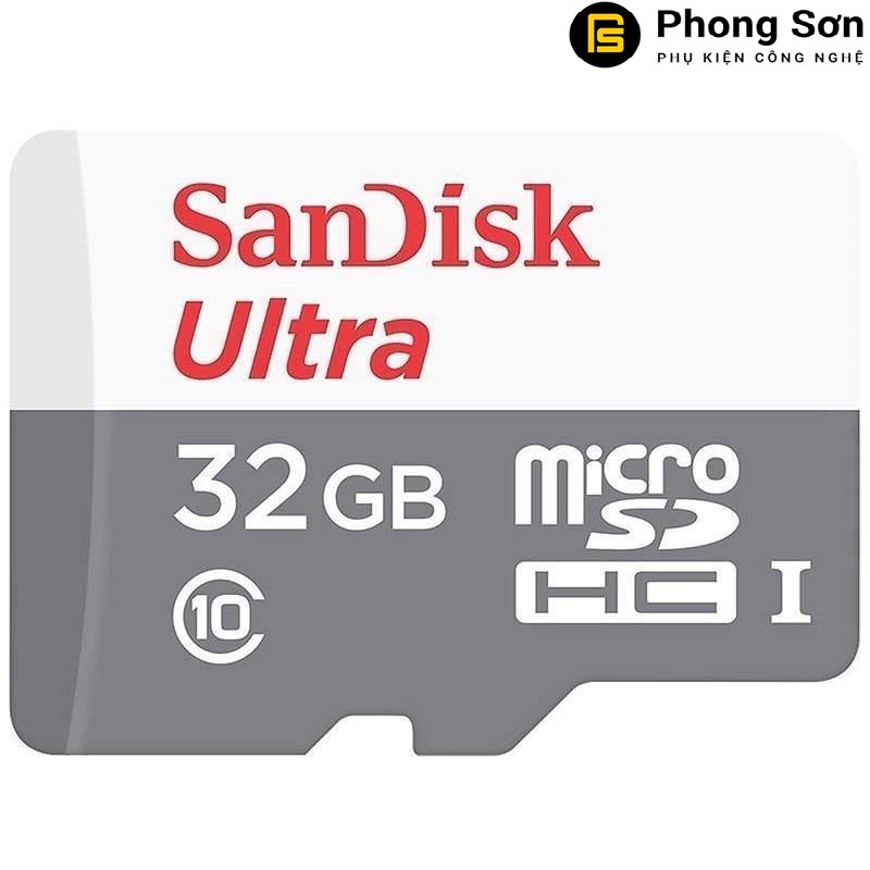 Thẻ nhớ Micro SDHC 32GB Ultra 533x 80mb/s Sandisk | BigBuy360 - bigbuy360.vn