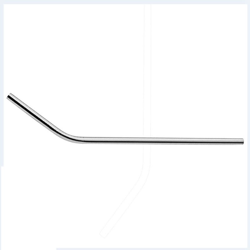 3 Pcs Stainless Steel Metal Drinking Straw Straws + 1 Cleaner Brush