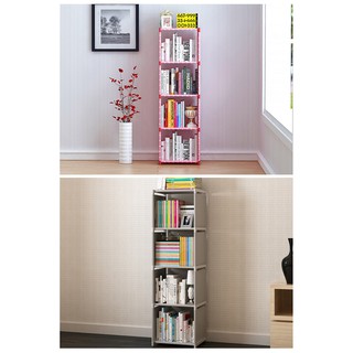 Kệ sách 4 tầng lắp ghép tiện dụng [ĐƯỢC CHỌN MÀU]