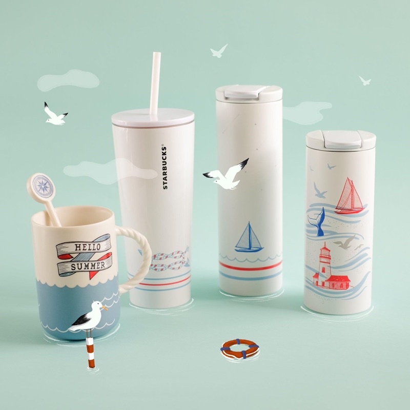 - TỔNG HỢP CÁC MẪU CỐC SỨ/ LY GIỮ LẠNH VÀ BÌNH GIỮ NHIỆT THUỘC BST KOREA SUMMER