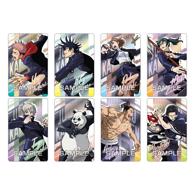Thẻ nhân phẩm Metallic Card Jujutsu Kaisen