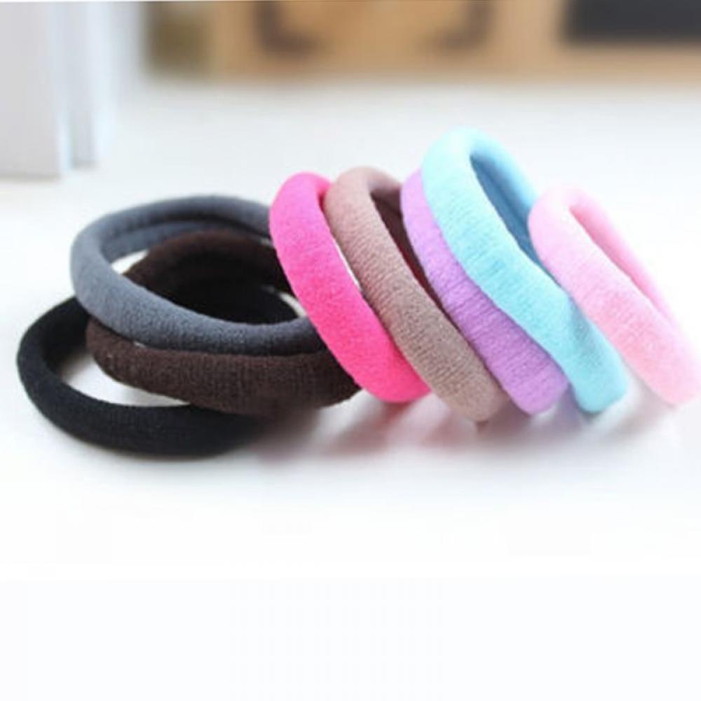 Set 10 Dây Cột Tóc Màu Sắc Ngọt Ngào Thời Trang Cho Nữ
