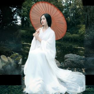 Cổ Trang Bạch Y Magic Cosplay Castle M021HK
