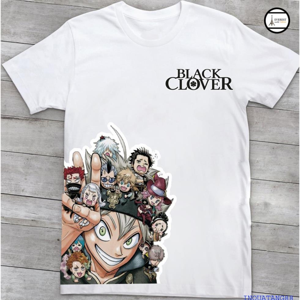 áo thun nam nữ - BLACK CLOVER