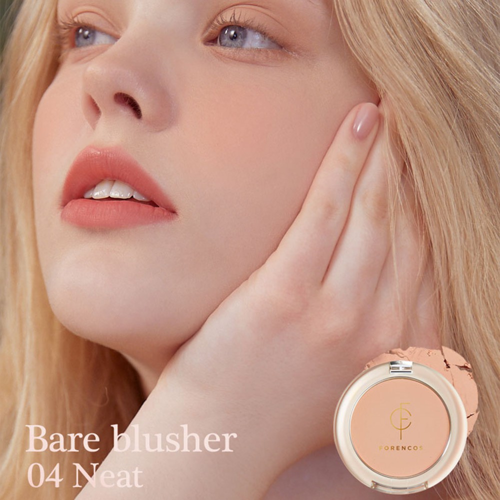 Phấn má hồng FORENCOS BARE BLUSHER 5g 05 màu tự nhiên