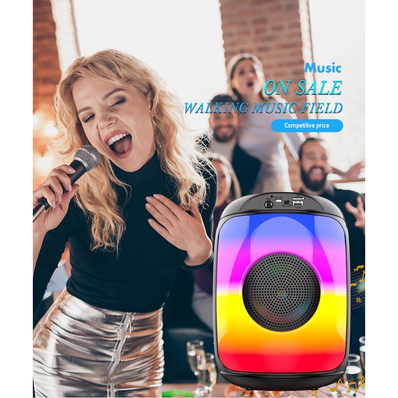 ( tặng kèm mic)(hỏa tốc) LOA BLUETOOTH ZQS – 1438