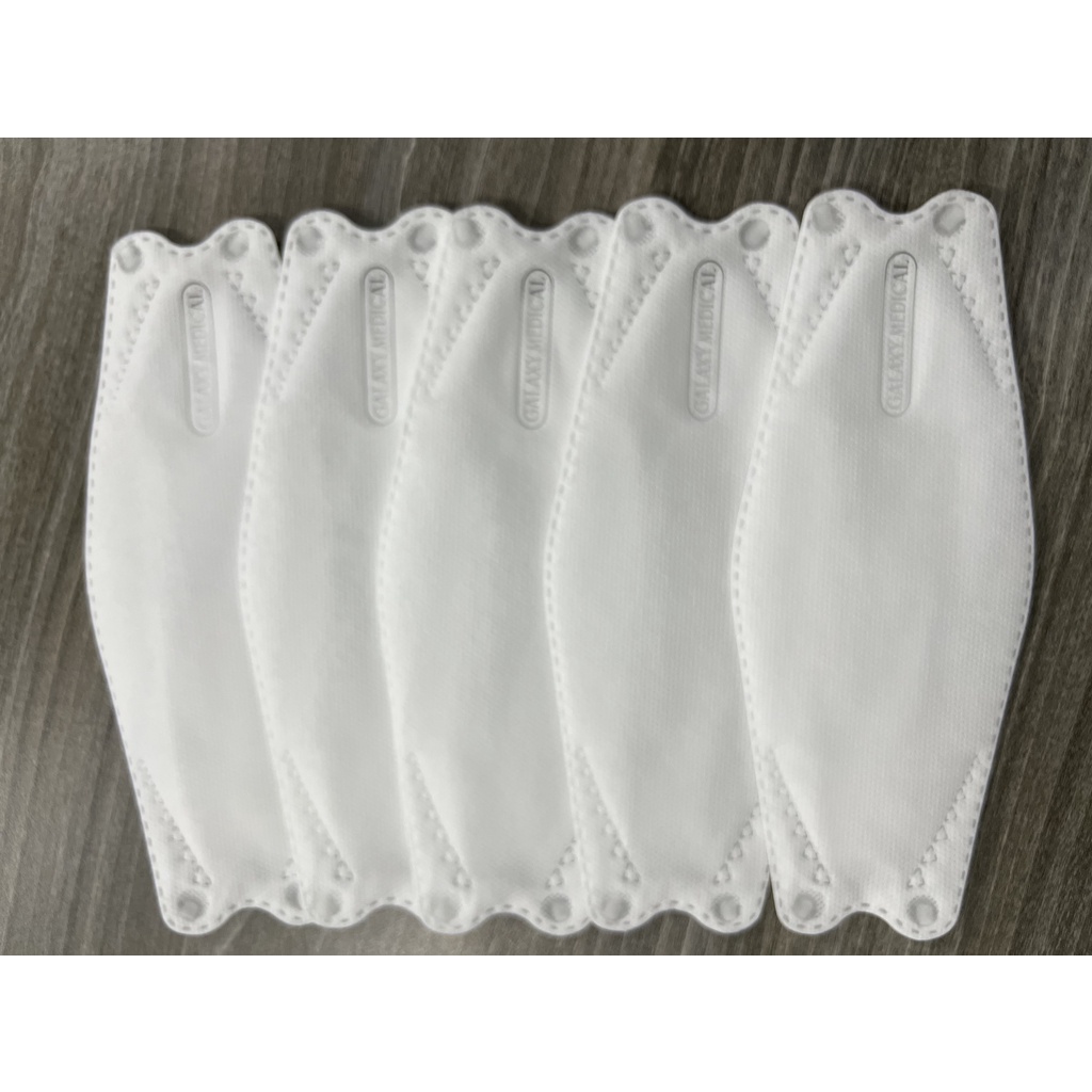 Set 10 chiếc khẩu trang 4 lớp KF94 MASK 4D chống bụi mịn và kháng khuẩn chính hãng GALAXY MEDICAL