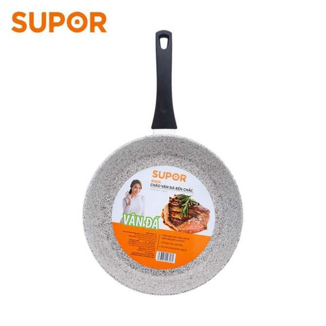 Chảo vân đá chống dính Supor Rock F23A26IH-26cm