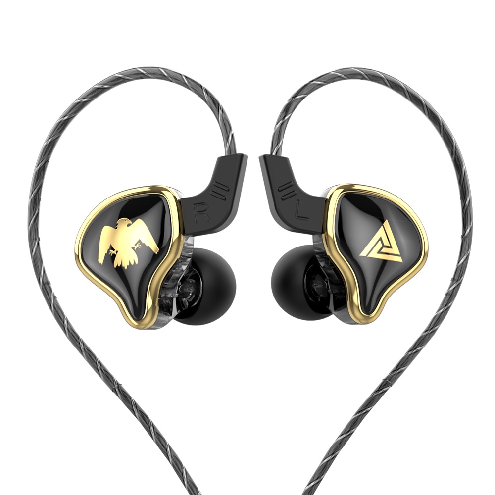 Tai Nghe Nhét Tai Qkz AK6 Ares EDX 1DD HIFI Chống Ồn Có Mic