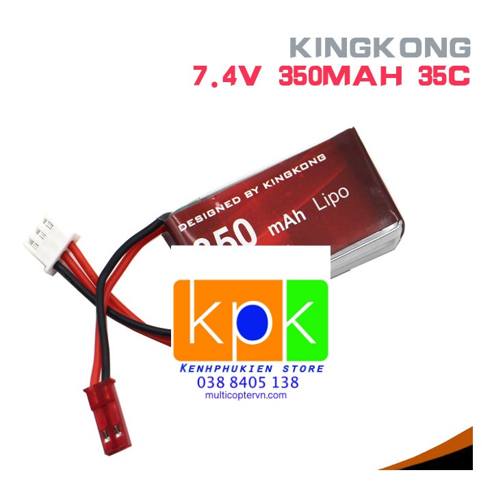 Pin đồ chơi kingkong 350mah 35C 2s