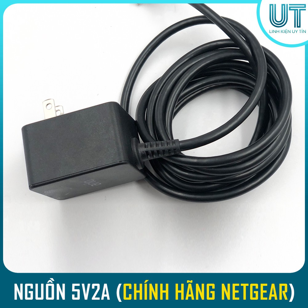 Nguồn Adapter Xịn 5V2A 5.5x2.1 DC - Có thể bost dòng lên 4A  ( Hãng Netgear )