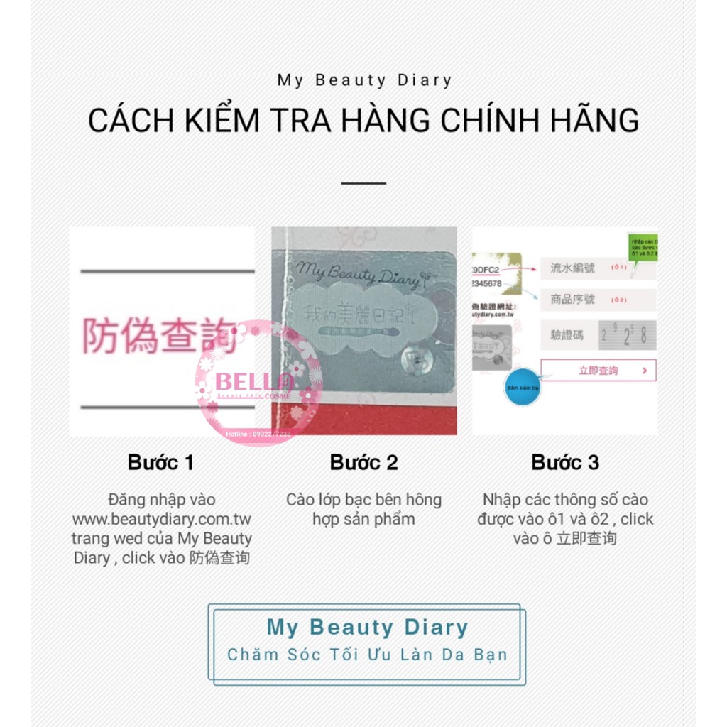 Mặt Nạ My Beauty Diary Ngọc Trai Hoàng Gia – Trắng Sáng