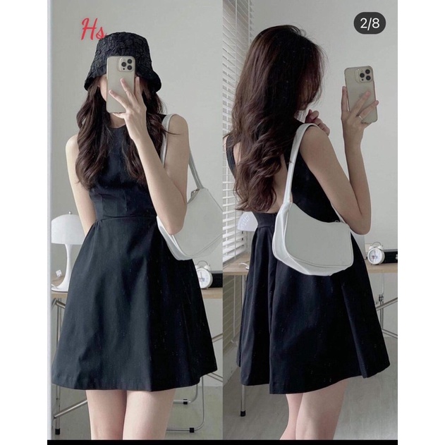 Váy thô hở lưng HSU1