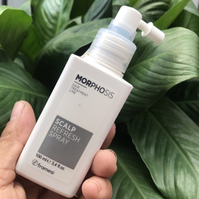 Xịt bảo vệ da đầu giảm ngứa chống dầu gàu FRAMESI MORPHOSIS Scalp Refresh Spray 100ml