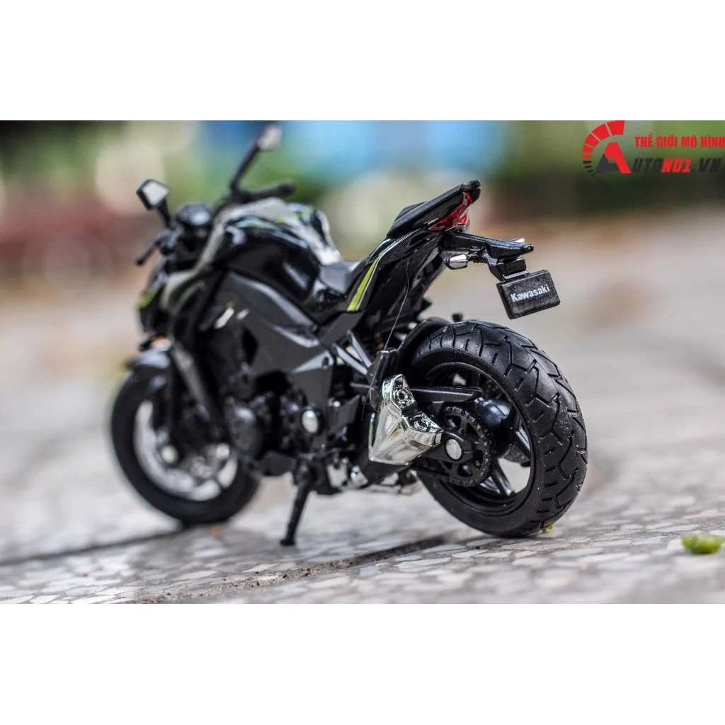 MÔ HÌNH XE KAWASAKI Z1000R 2017 BLACK 1:18 WELLY 5546