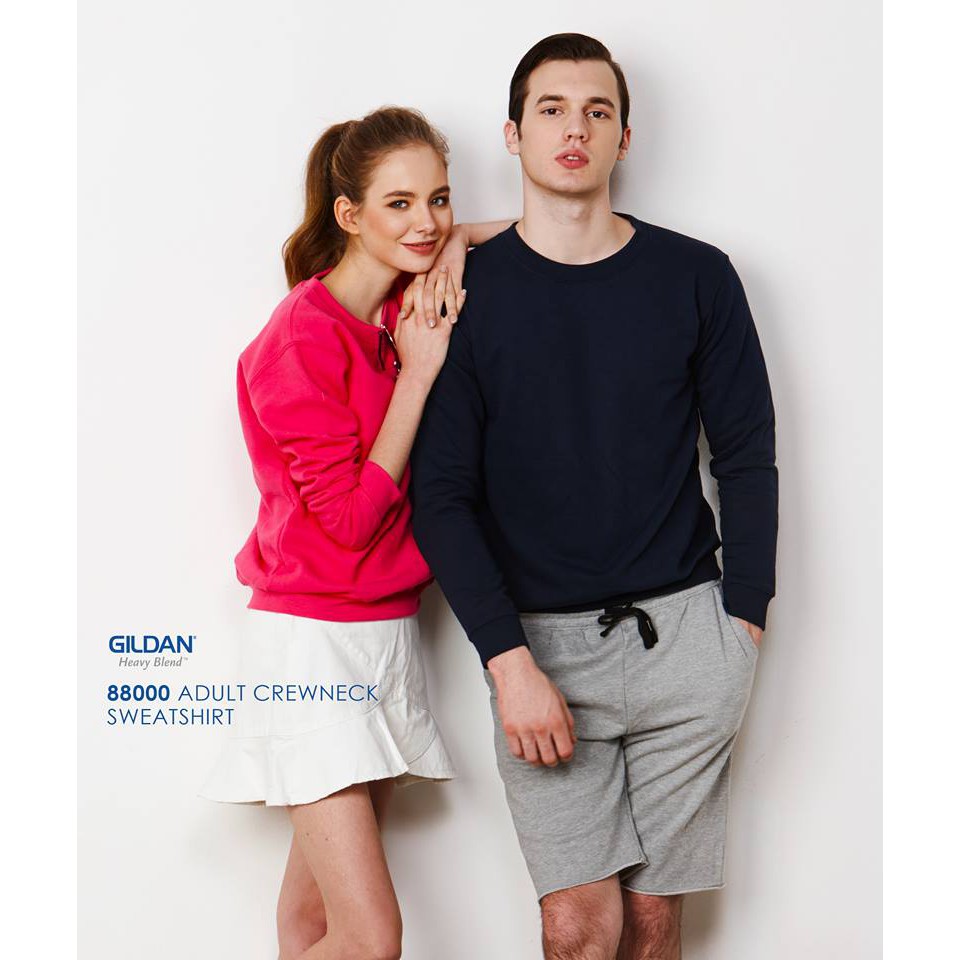 Áo Nỉ Dài Tay Nhập Khẩu - Gildan Heavy Blend Sweatshirt [MÃ 88000]